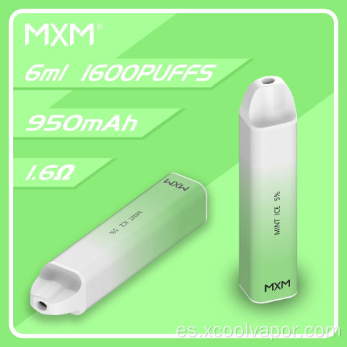 Venta al por mayor 1500 Puffs Desechable E-cigarrillo mini ego